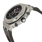 Audemars Royal Oak Offshore Black Dial Black Alligator Leather Mens Watch 26470STOOA101CR01