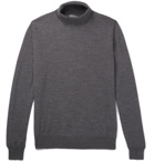 Canali - Wool Rollneck Sweater - Charcoal