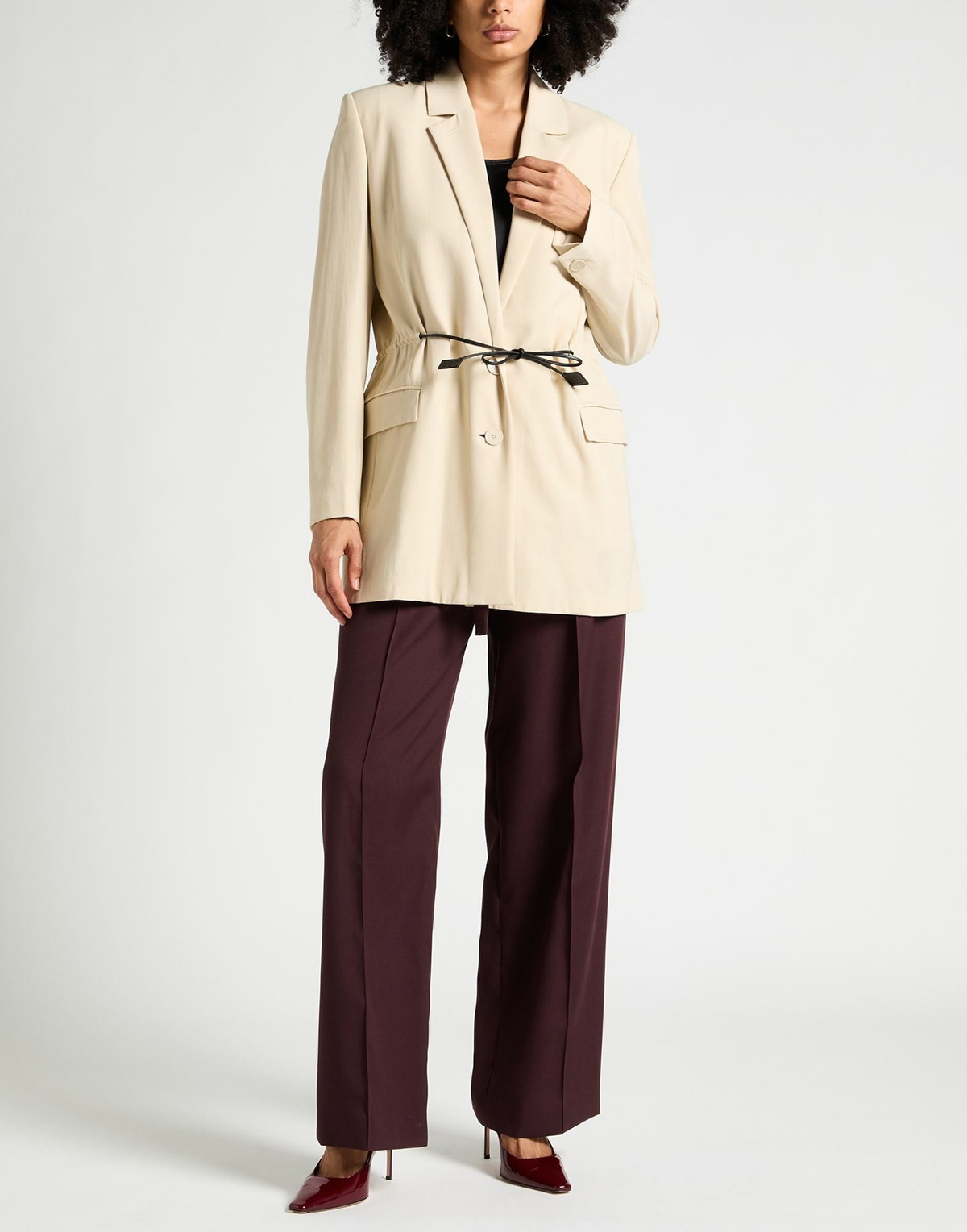 Lanvin Womens Blazer in Beige