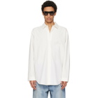 Fear of God White Cotton Wool Oxford Classic Shirt