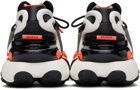 Balmain Black & Orange Unicorn Sneakers