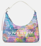 Givenchy - Moon Cut Out Small denim shoulder bag