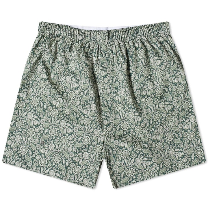 Photo: Sunspel Men's Printed Boxer Short in Liberty Floral Paisley