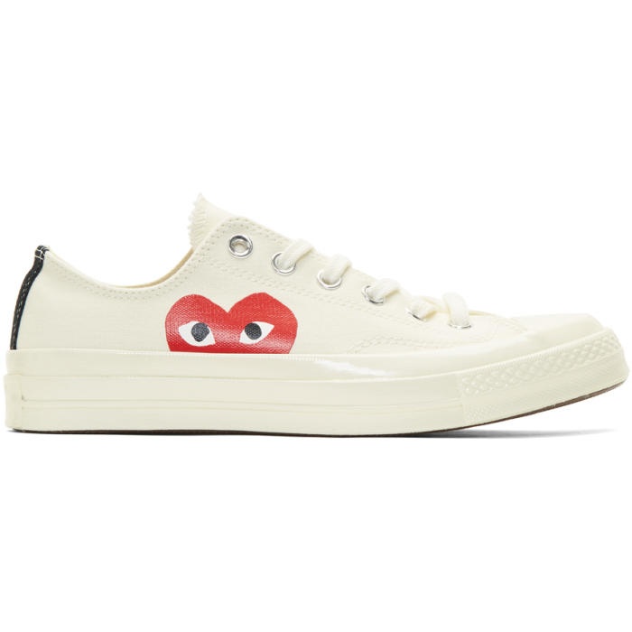 Photo: Comme des Garçons Off-White Converse Edition Chuck Taylor All-Star 70 Sneakers