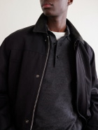 TOM FORD - Cashmere and Silk-Polo Shirt - Gray