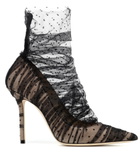 Jimmy Choo - Lavish 100 tulle pumps
