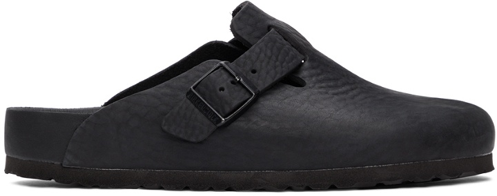 Photo: Birkenstock Black Leather Exquisite Boston Loafers