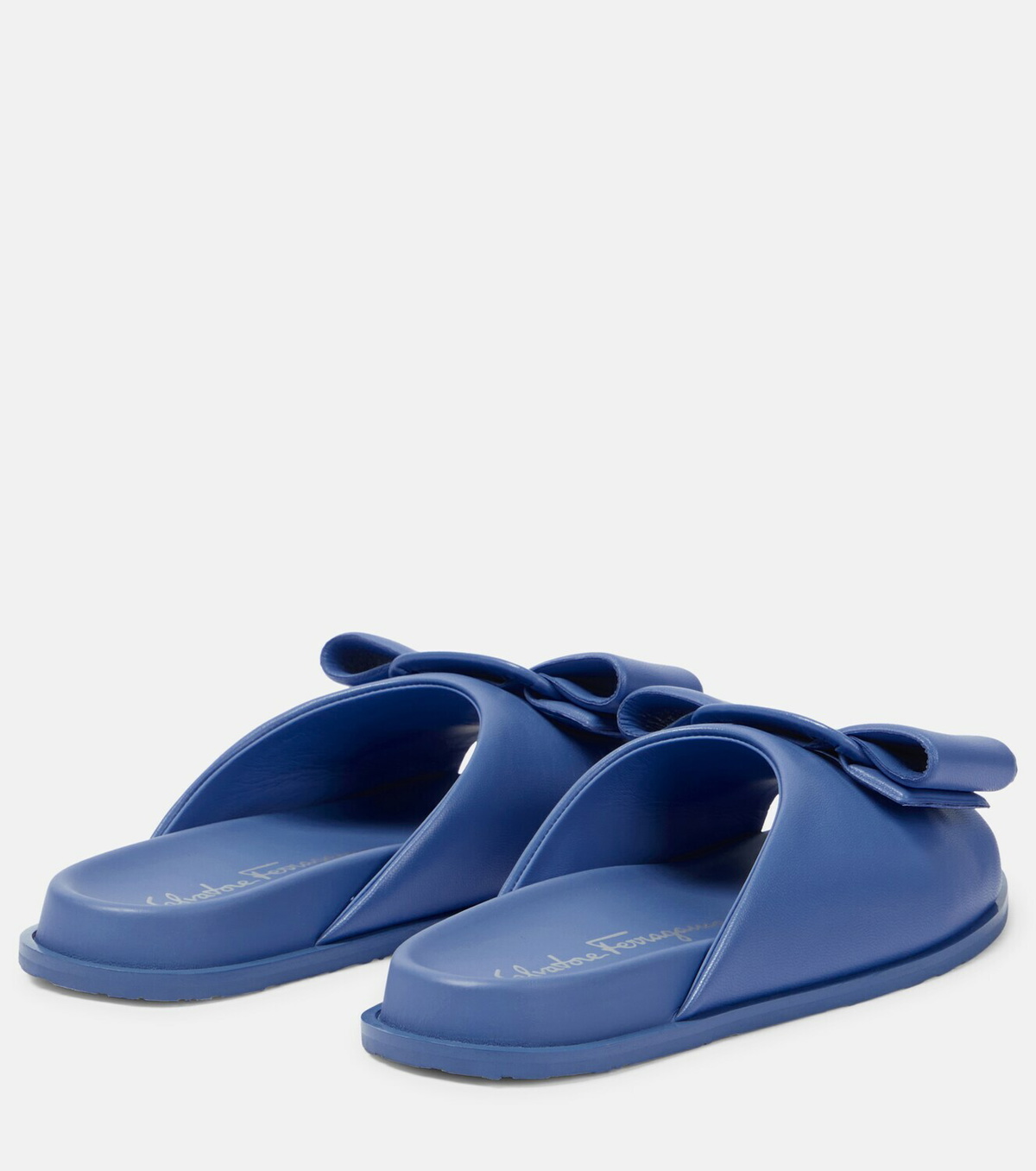 Ferragamo - Viva leather slides Salvatore Ferragamo
