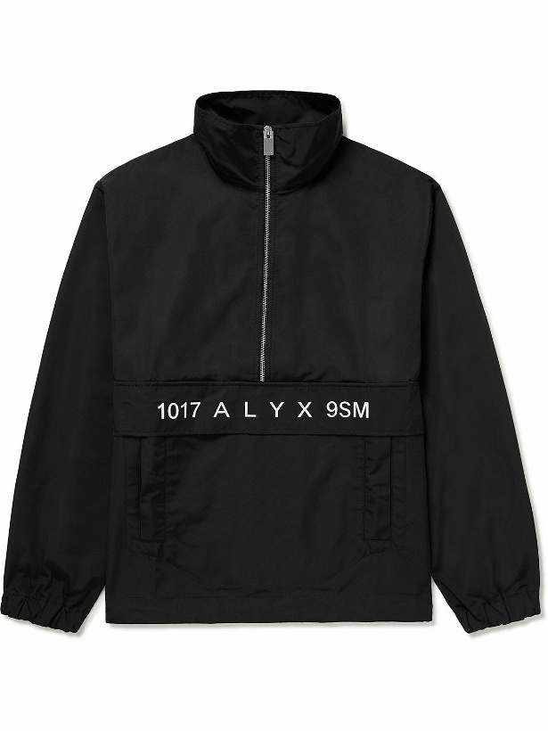 Photo: 1017 ALYX 9SM - Logo-Print Nylon and Cotton-Blend Track Jacket - Black