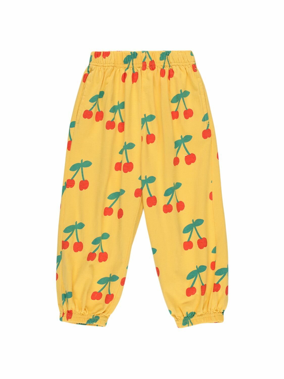 JELLYMALLOW Cherry Print Cotton Sweatpants
