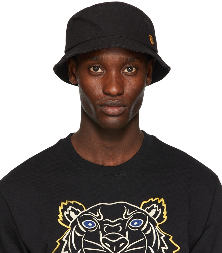 Photo: Kenzo Black Tiger Crest Bucket Hat