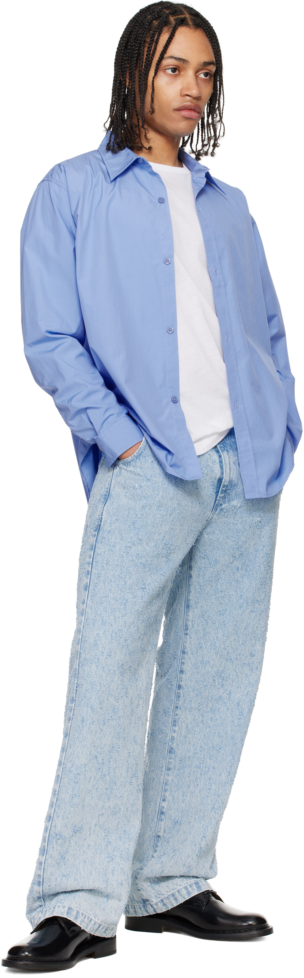 mfpen Blue Evening Shirt mfpen