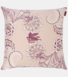 Etro Bloom cotton-blend cushion