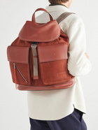 Paul Smith - Leather and Suede Backpack