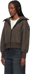 Canada Goose Brown 'Black Label' Chilliwack Bomber Jacket