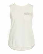 Peserico Womens Top Ivory