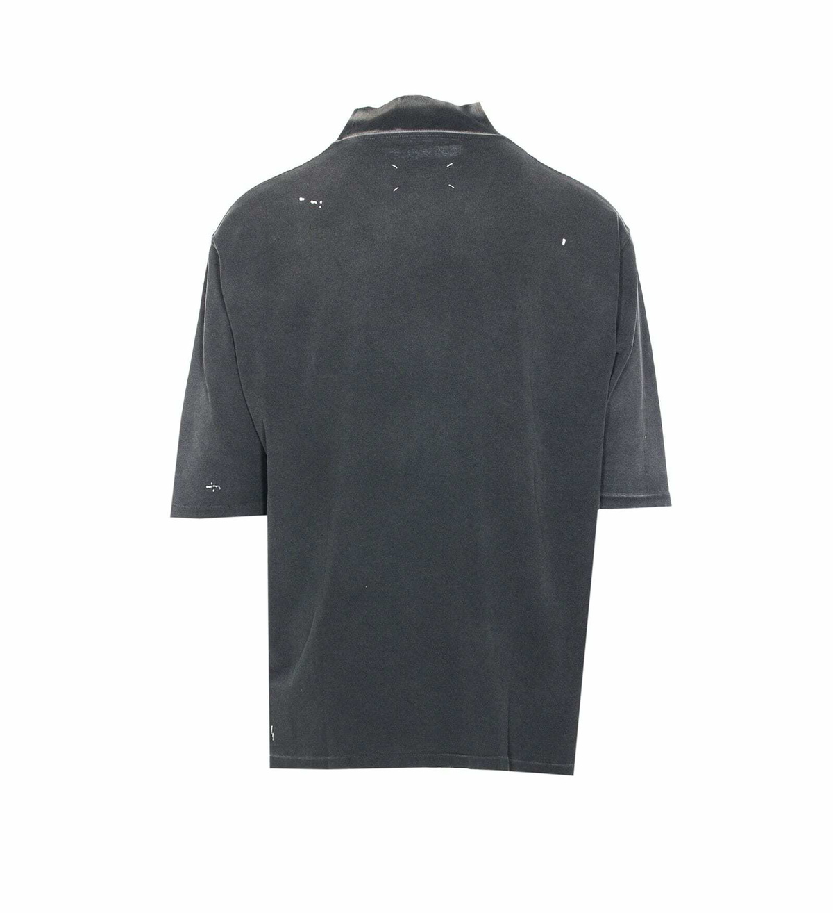 【関税込み】Maison Margiela グレー グラフィティ ロゴ Tシャツ MM6 Maison Margiela ロゴ Tシャツ | グレー | FARFETCH JP