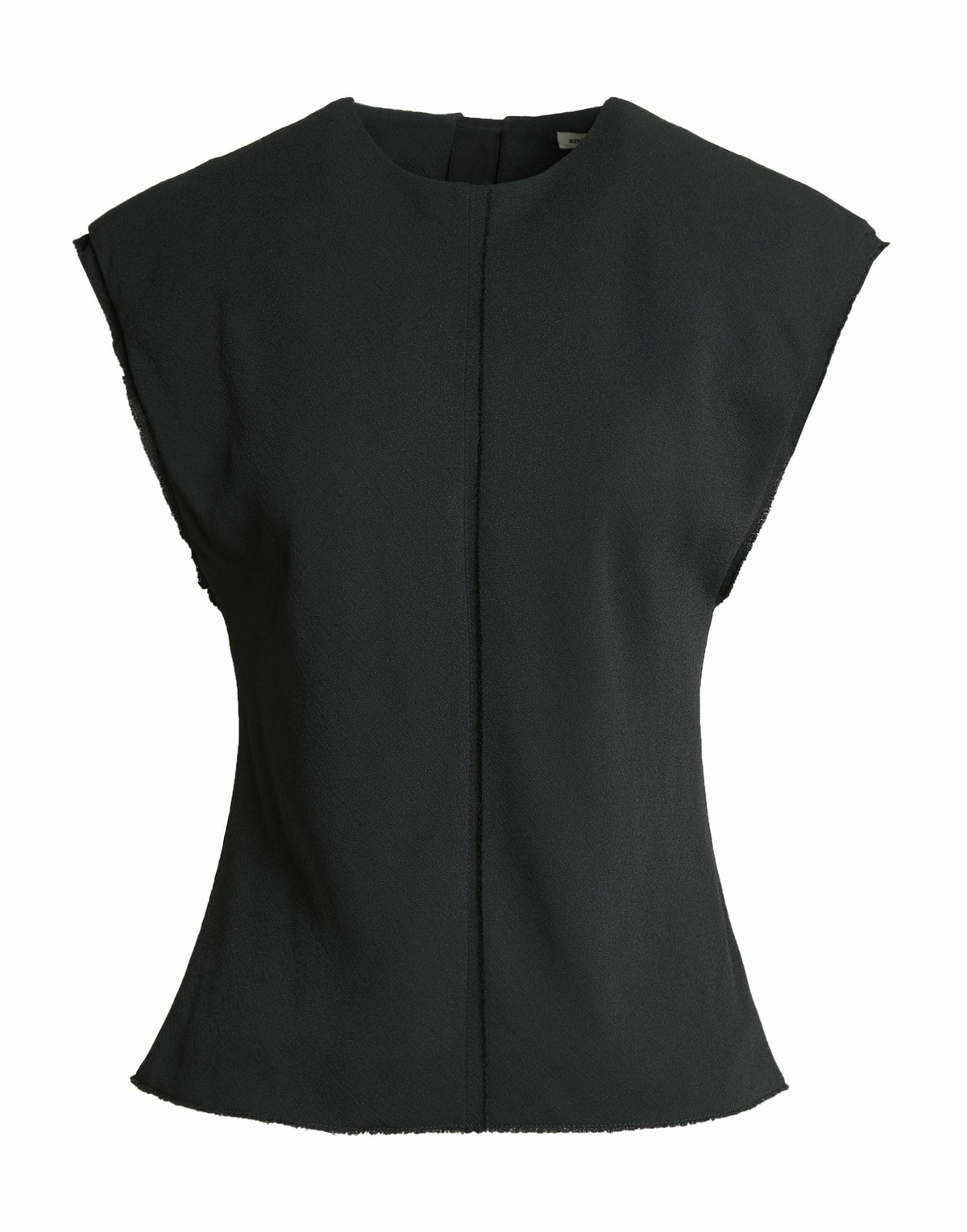 Ami Alexandre Mattiussi Womens Top Charcoal