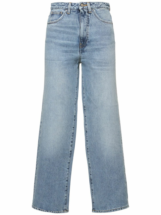 Photo: TOTEME - Organic Cotton Denim Flared Jeans