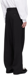 The Frankie Shop Black Beo Trousers