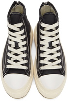 R13 Black Kurt High-Top Sneakers