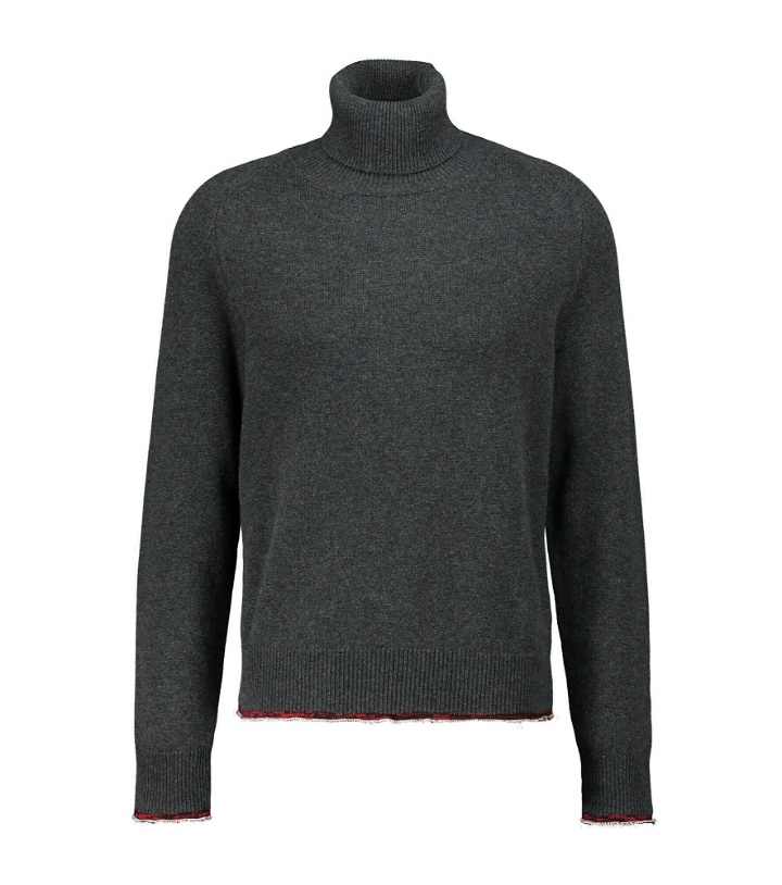 Photo: Maison Margiela - Knitted elbow patch sweater