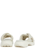 Moncler Belay Knot Rope Sliders Off White