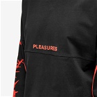 Pleasures Men's Long Sleeve Maximize Jersey T-Shirt in Black