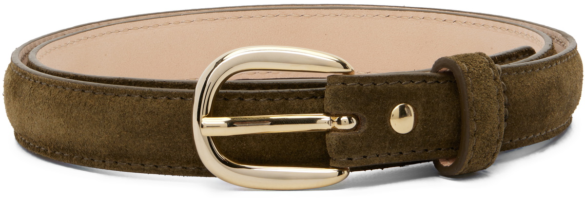 A.P.C. Khaki Rosette Belt