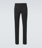 Dolce&Gabbana Wool and silk-blend tuxedo pants