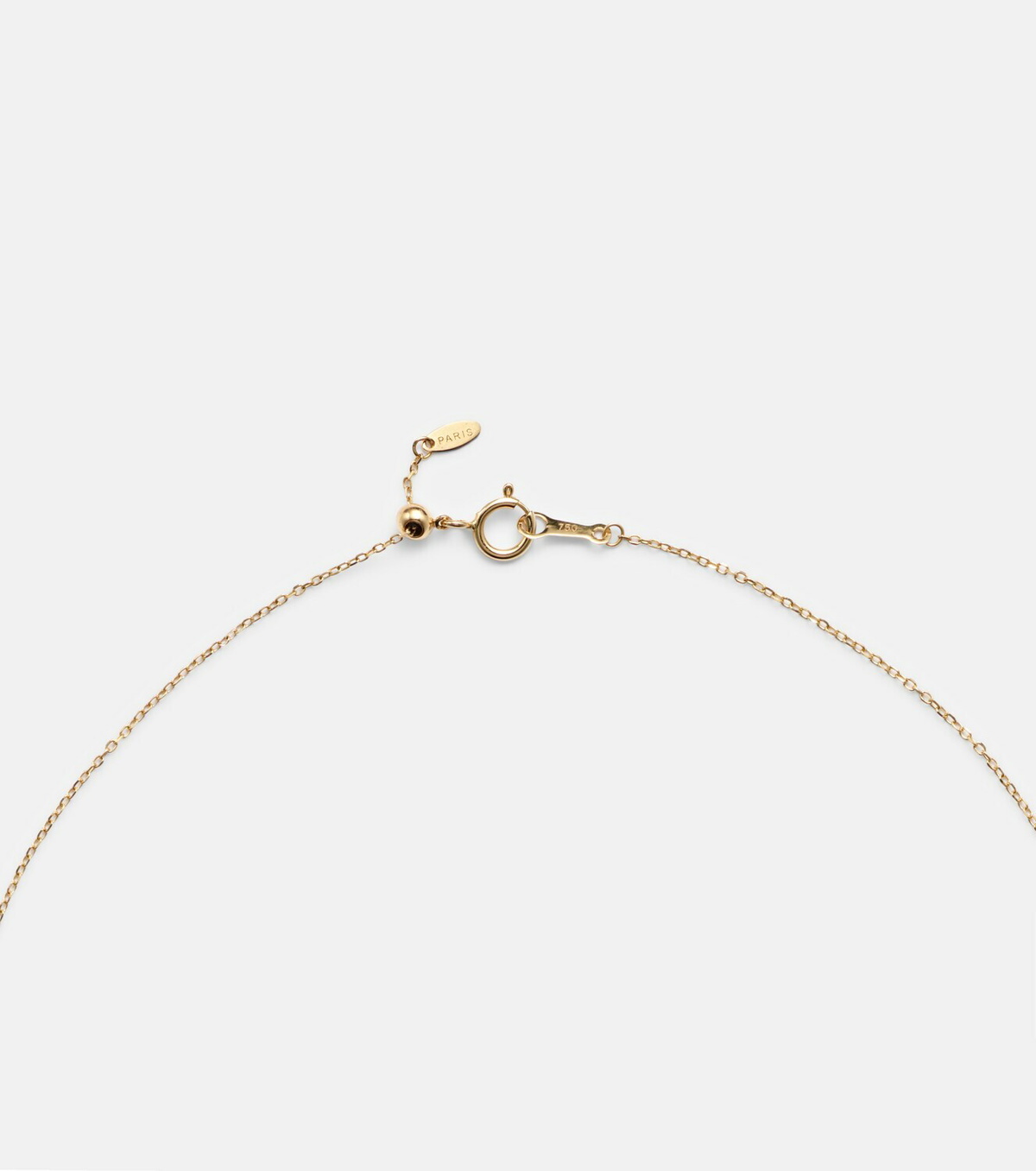 Persée Lucky Charm Eight 18kt gold necklace with diamonds