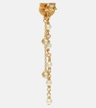 Ferragamo Gancini embellished drop earrings