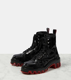 Christian Louboutin Panaroot Dune combat boots