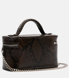 Stella McCartney Falabella Small snake-effect pouch