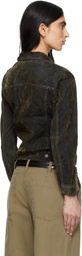 JEANERICA Khaki Elsa Denim Jacket