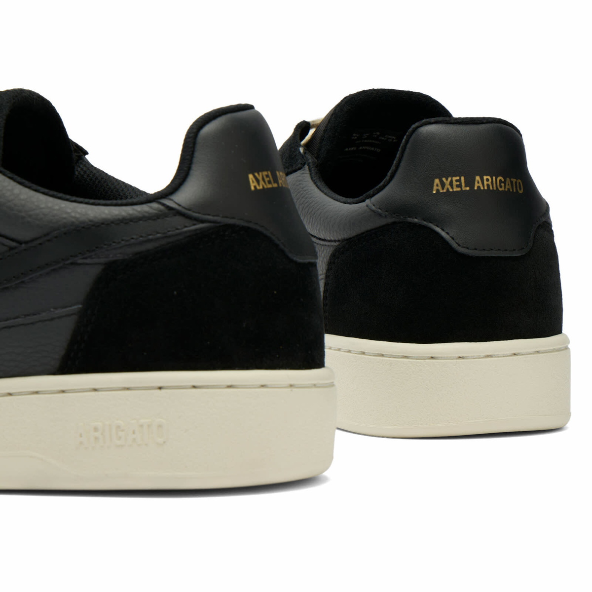 Axel Arigato Men's Dice Lo Bee Bird Sneaker in Black/Off Black
