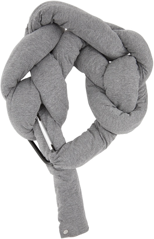 Photo: Bless Grey & Beige Bolster Scarf