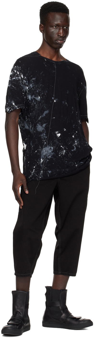 NICOLAS ANDREAS TARALIS Black Graphic T-Shirt