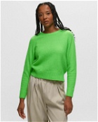Samsøe & Samsøe Nor O N Short Green - Womens - Pullovers
