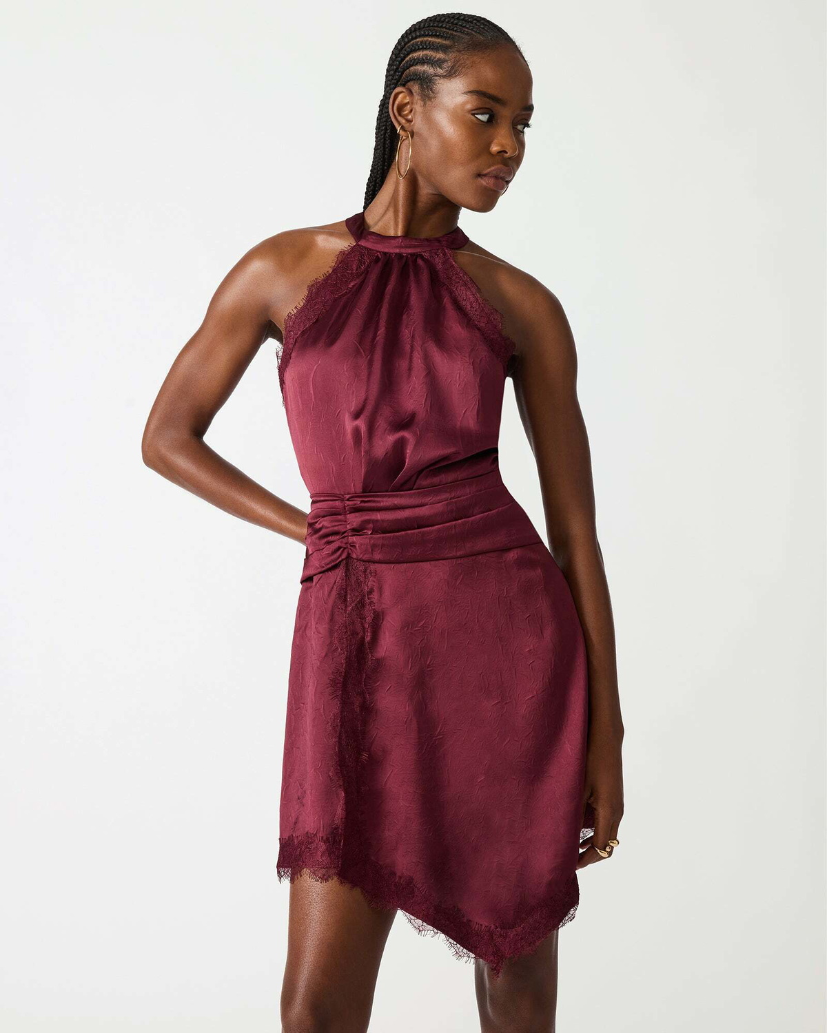 Steve Madden Monna Dress in Purple