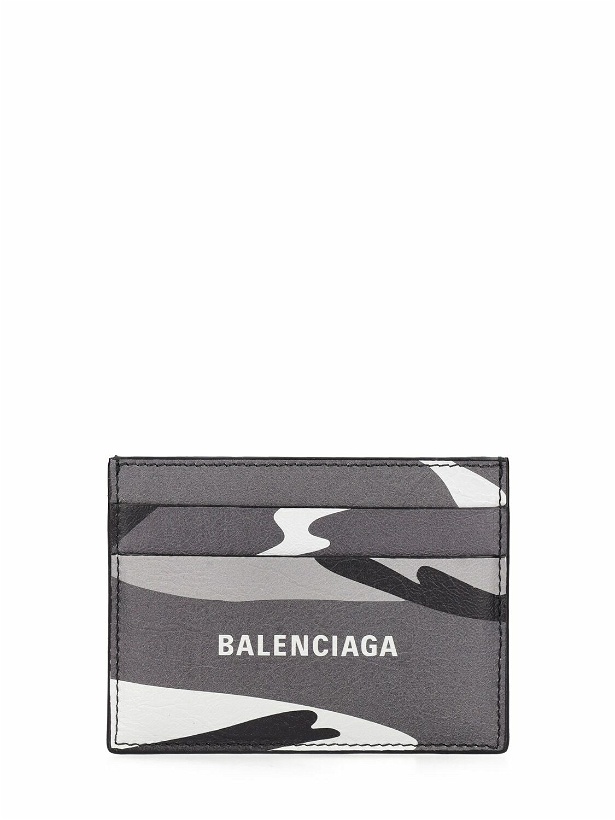 Photo: BALENCIAGA - Camo Printed Leather Card Holder