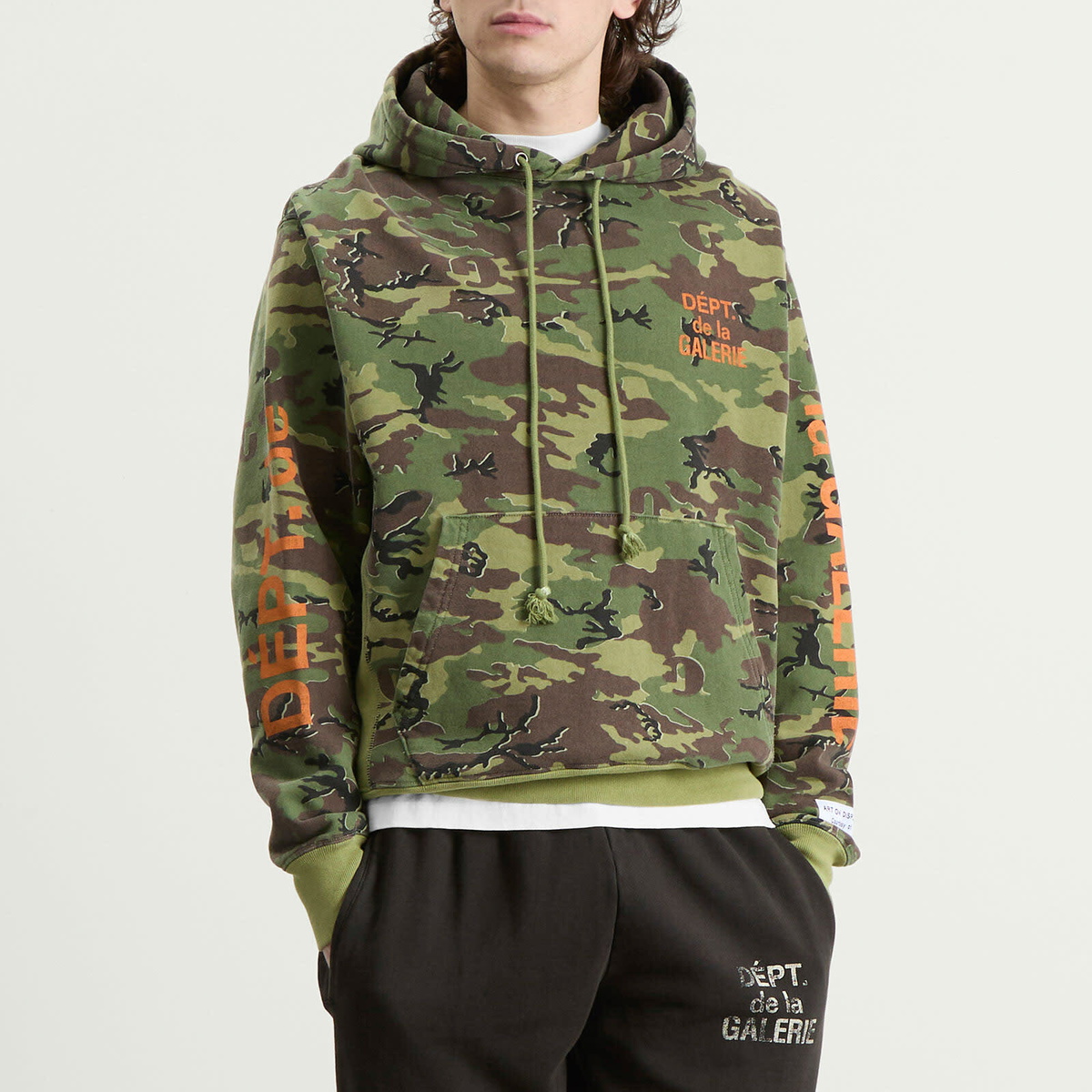 Gallery Dept Men's Dept. De La Galerie Hoodie in Edlr Camo