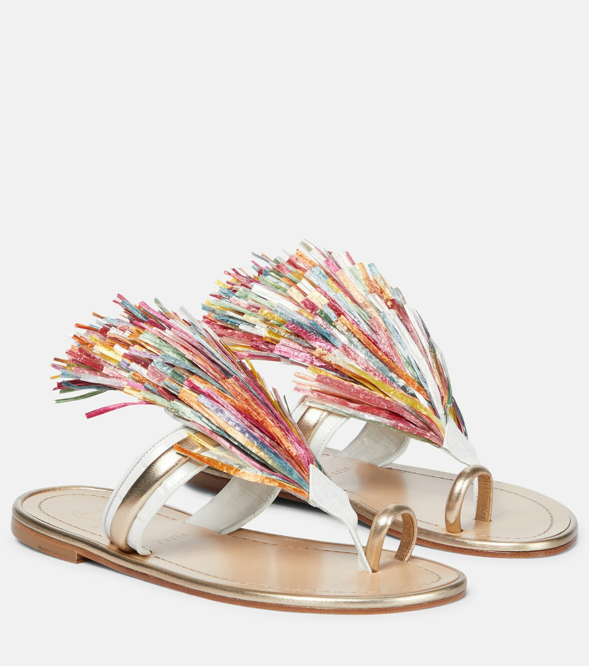 Christian Louboutin - Festividade leather sandals
