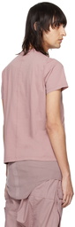 Rick Owens Pink Level T-Shirt