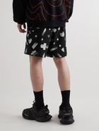 UNDERCOVER - Printed Shell Shorts - Black