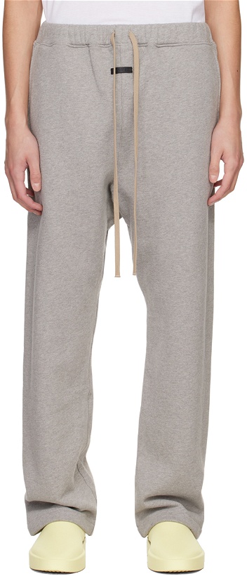 Photo: Fear of God Gray Relaxed Sweatpants