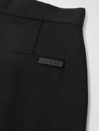 Fear of God - 8th Straight-Leg Pleated Wool-Gabardine Trousers - Black