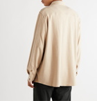 Nanushka - Dome Button-Down Collar Twill Shirt - Neutrals