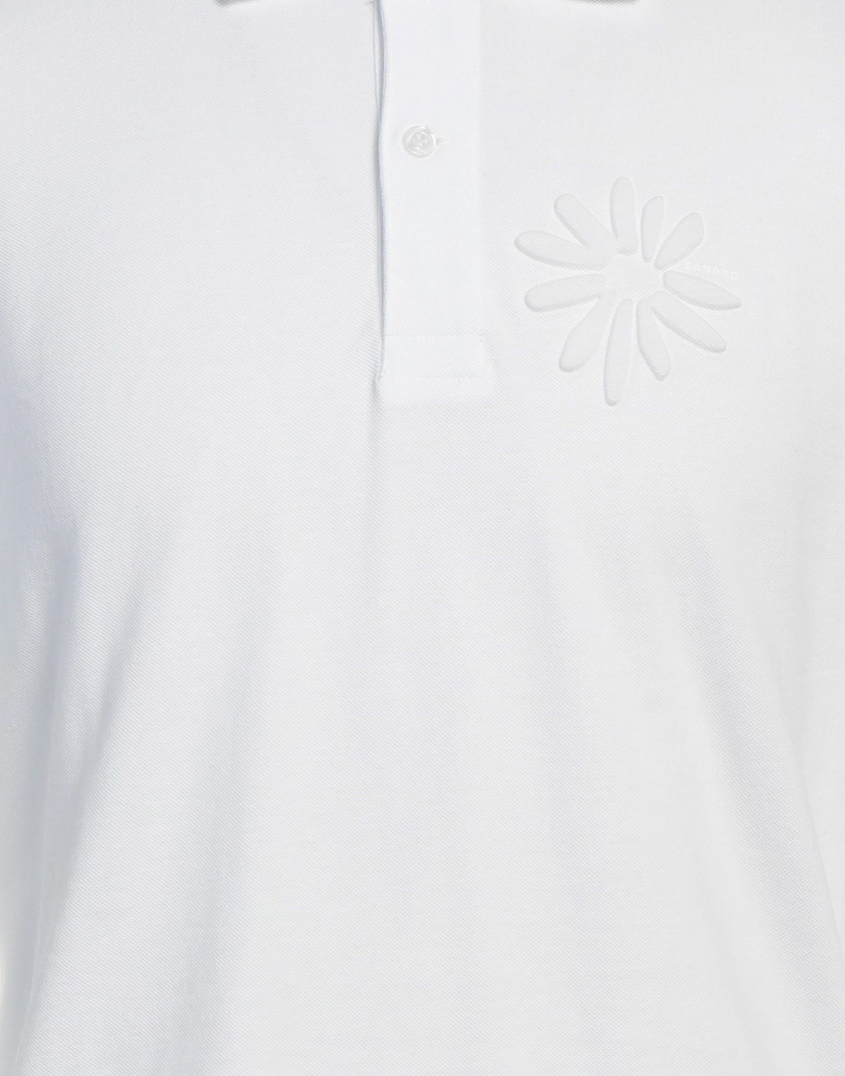Sandro Mens Polo shirt in White