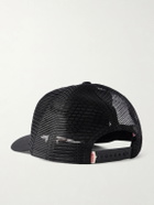 Cherry Los Angeles - 6 Star Logo-Embroidered Studded Canvas and Mesh Baseball Cap